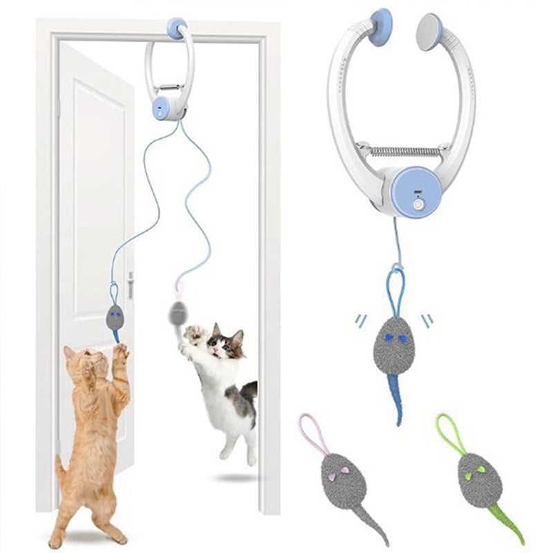 Interactive Electric Cat Toy - Door-Hanging