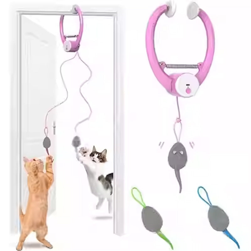 Interactive Electric Cat Toy - Door-Hanging