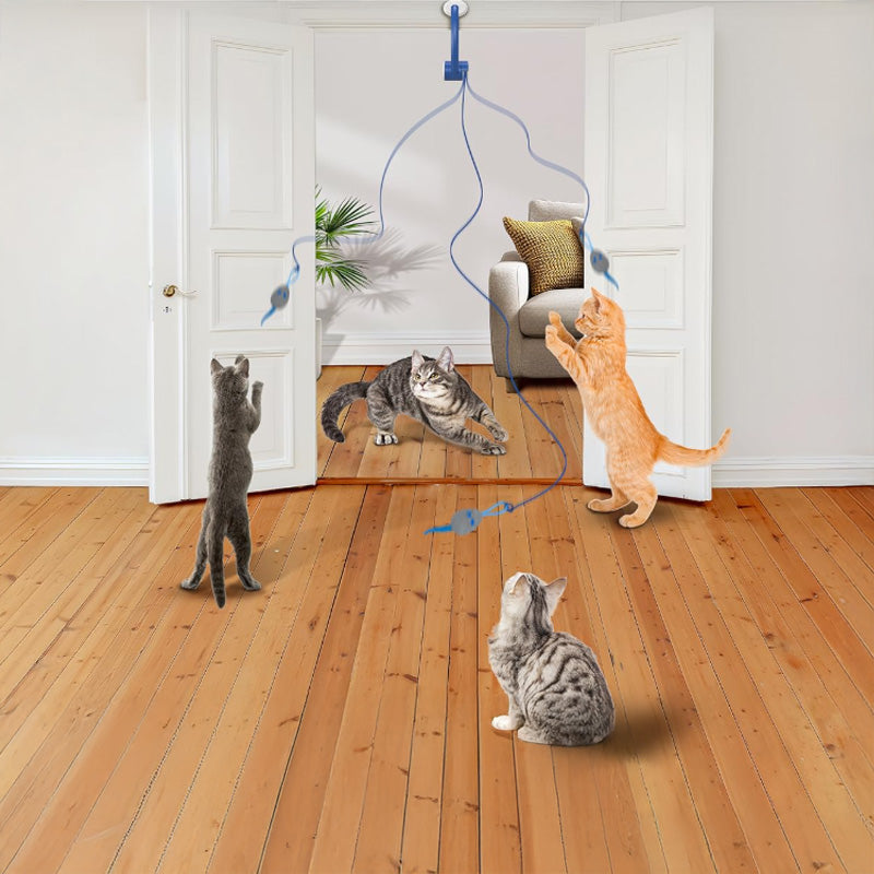 Interactive Electric Cat Toy - Door-Hanging